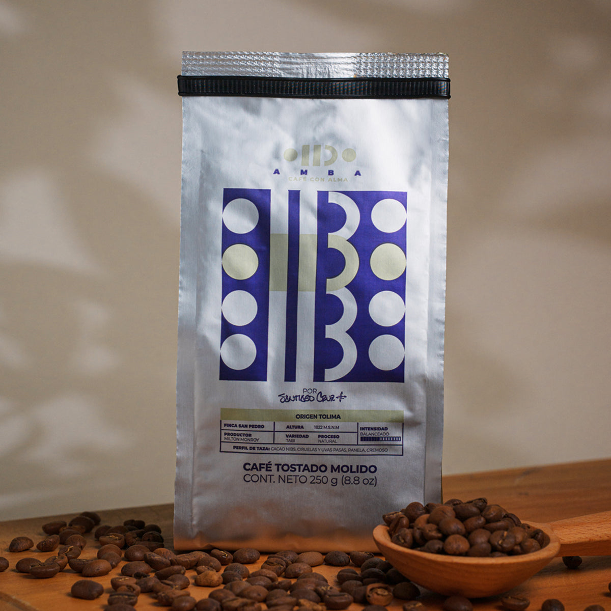 Café AMBA · Tabi natural — molido